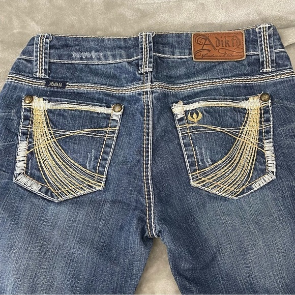 Adiktd Jean Capris Size 0/26 - Picture 5 of 10